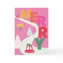 Cartão de Férias de feliz