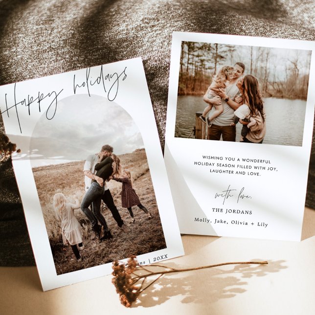 Cartão de Férias de Foto | Cartão de Natal de Foto (Criador carregado)