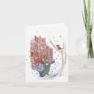 Cartão de Férias de Inverno