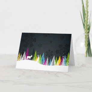 Cartão de férias de inverno