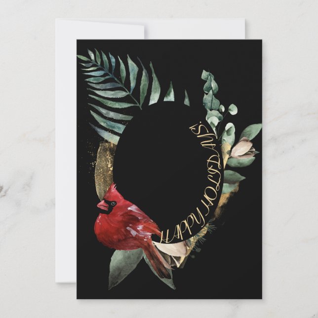 Cartão de férias de inverno (Frente)