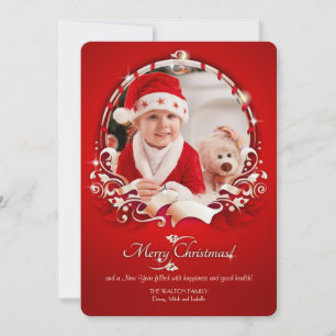 Cartão de Férias de Joy Natal