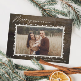 Cartão de Férias de Luas de Natal Russas