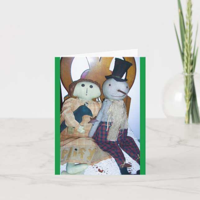 Cartão de Férias de Memórias Quentes (Frente)