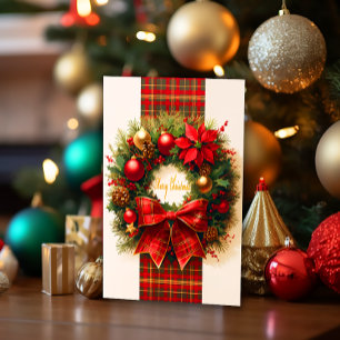 Cartão de Férias de Natal Elegante para Xadrezes