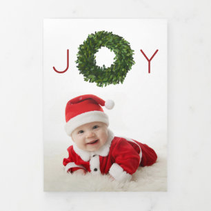 Cartão de Férias de Natal em Boxwood