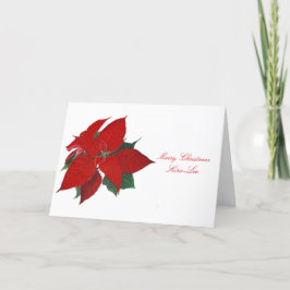 Cartão de Férias de Natal Falso Personalizado