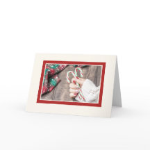 Cartão de Férias de Natal/Feriado de Salão ou spa