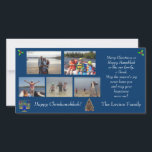 Cartão de Férias de Natal/Hanukkah<br><div class="desc">Se sua família é como minha família,  você celebra tanto Chanucá quanto o Natal. No início do nosso relacionamento,  meu marido e eu criamos o termo "Chrishanukkah" para descrever nossas comemorações de feriado compartilhadas. Personalize-o com seu nome e/ou cartões de natal e imagens!</div>