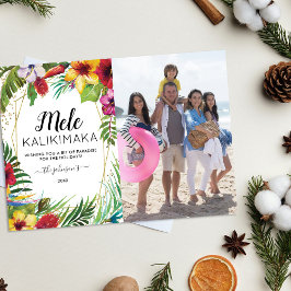 Cartão de Férias de Natal Mele Kalikimaka