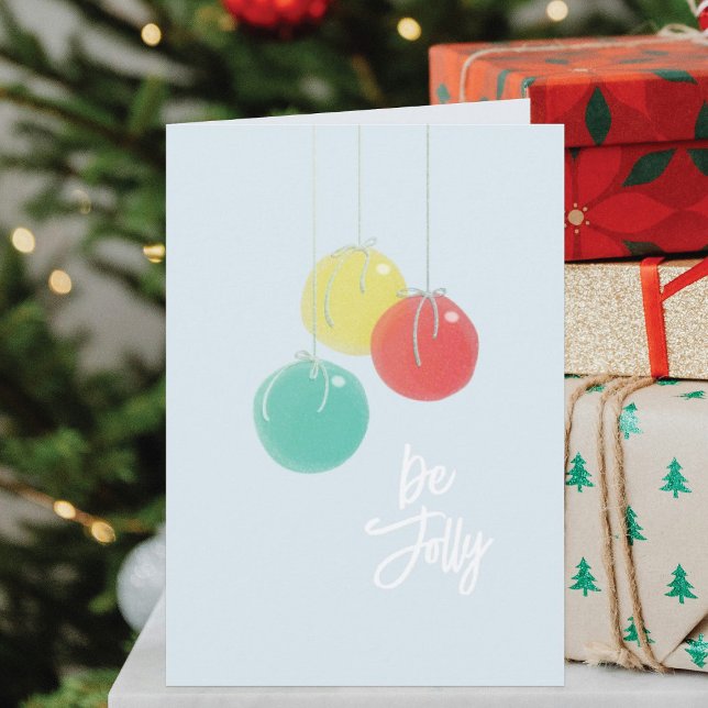 Cartão de Férias de Natal Sparkly (Criador carregado)