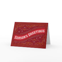 Cartão de Férias de Saudações da Época de 2020 | V