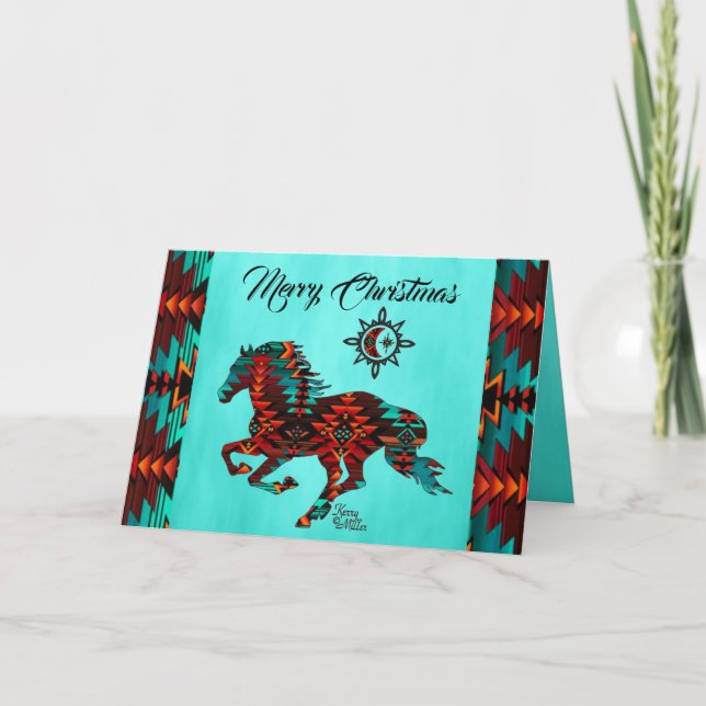 Cartão de Férias do Cavalo Sudoeste (Frente)