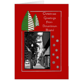 Cartão de férias do Centro Bristol