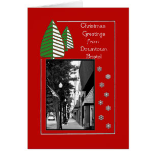 Cartão de férias do Centro Bristol