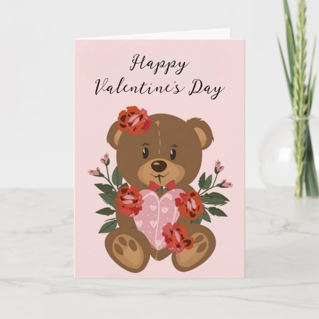 Cartão de Férias do Feliz dia de os namorados do U (Frente)