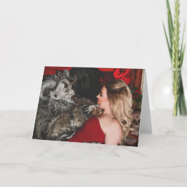 Cartão de Férias Dobrável PNW Krampus