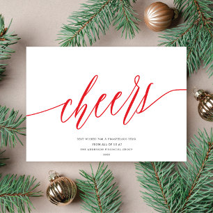 Cartão de Férias Empresariais Não Fotografado do M