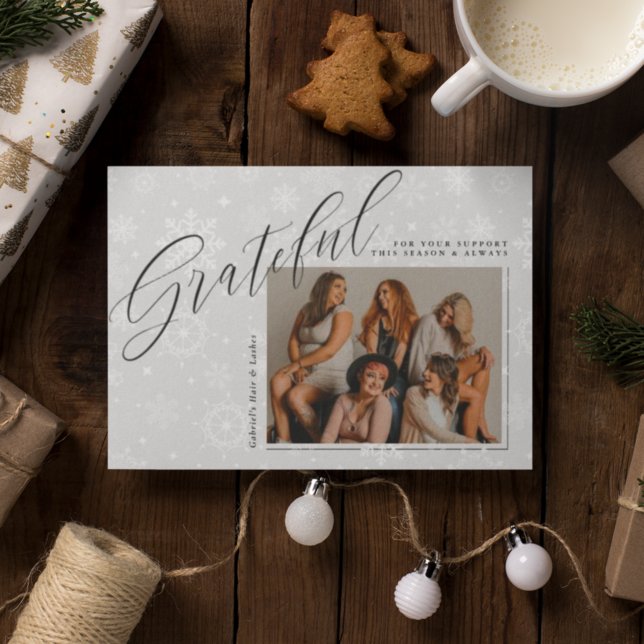 CARTÃO DE FÉRIAS EMPRESARIAL Adicione sua foto (Criador carregado)