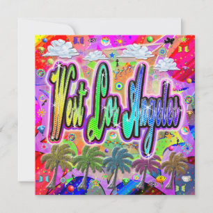 Cartão de Férias Express para o Oeste de Los Angel