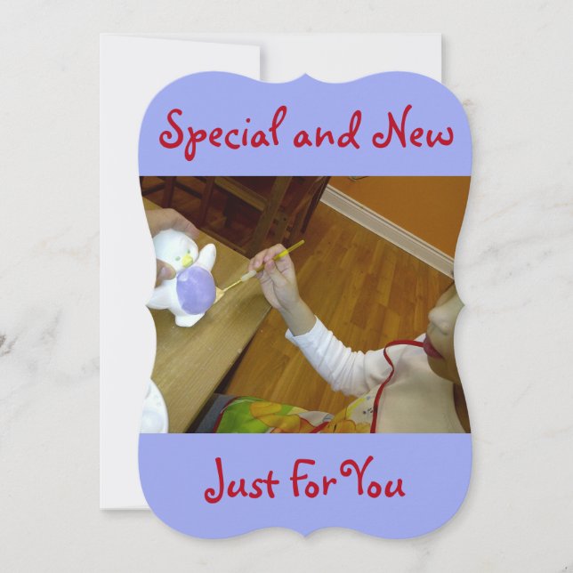 Cartão de Férias Feito Especialmente Para Você pel (Frente)