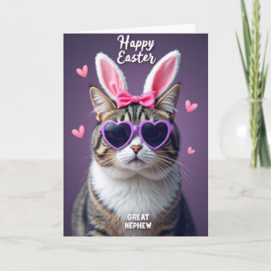Cartão de Férias Felino Festivo