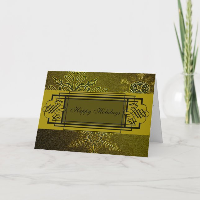 Cartão de Férias Feliz (Frente)