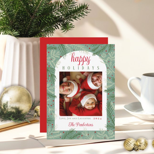 Cartão de Férias Feliz para Crianças (Criador carregado)