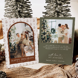 Cartão de Férias Fotográfico, Cartão de Natal Mode