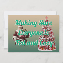 Cartão de Férias lindo para festa 