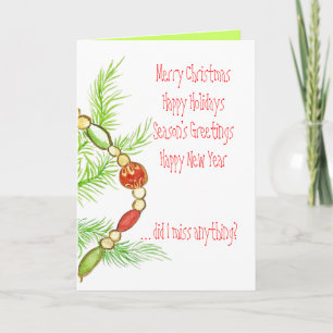 Cartão de Férias Maravilhoso