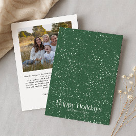 Cartão de férias minimalista