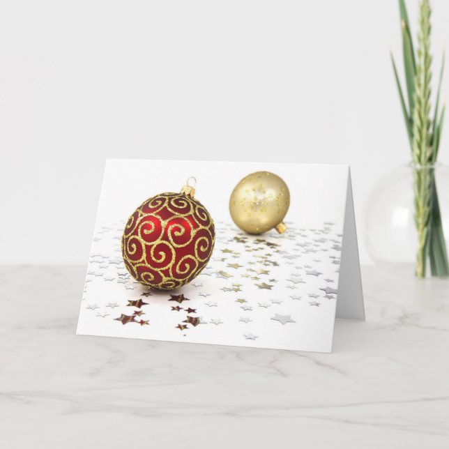 Cartão de Férias Natal Nollaig Chridheil (Frente)