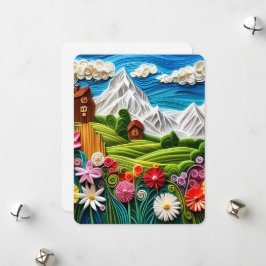 Cartão de Férias Nature