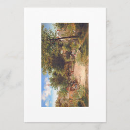 Cartão de Férias ou Agradecimento em Branco