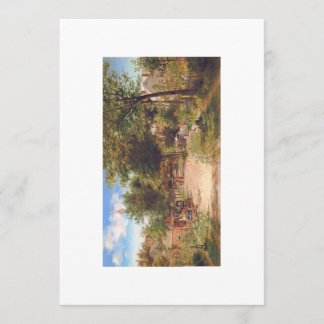 Cartão de Férias ou Agradecimento em Branco