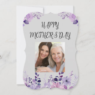 Cartão de Férias Planas para o Dia das Mães