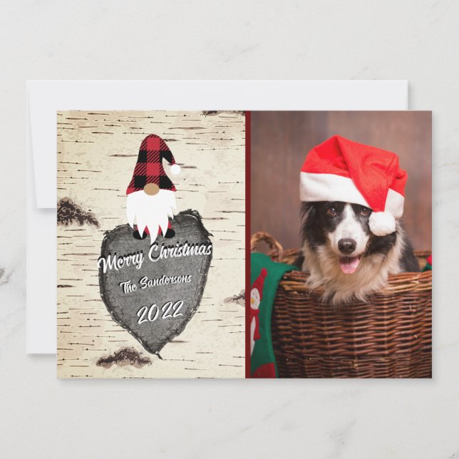 Cartão de Férias Plano (Frente)