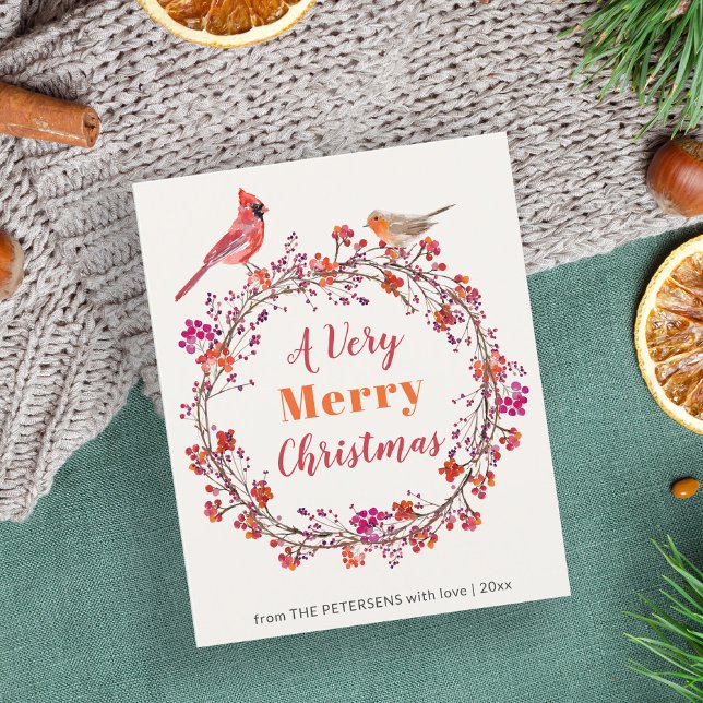 Cartão de Férias Quadrado da Rua de Natal do Orçam (Criador carregado)