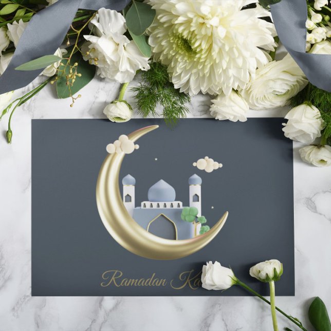 Cartão de Férias Ramadan Kareem Ramadan Mubarak (Criador carregado)