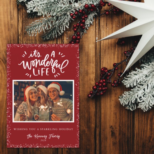 Cartão de Férias Russo Moderno de Orçamento (Criador carregado)