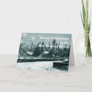 Cartão de Férias San Lorenzo Valley