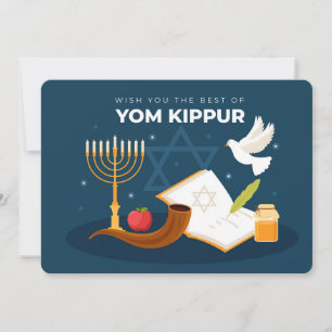 Cartão de Férias Yom Kippur