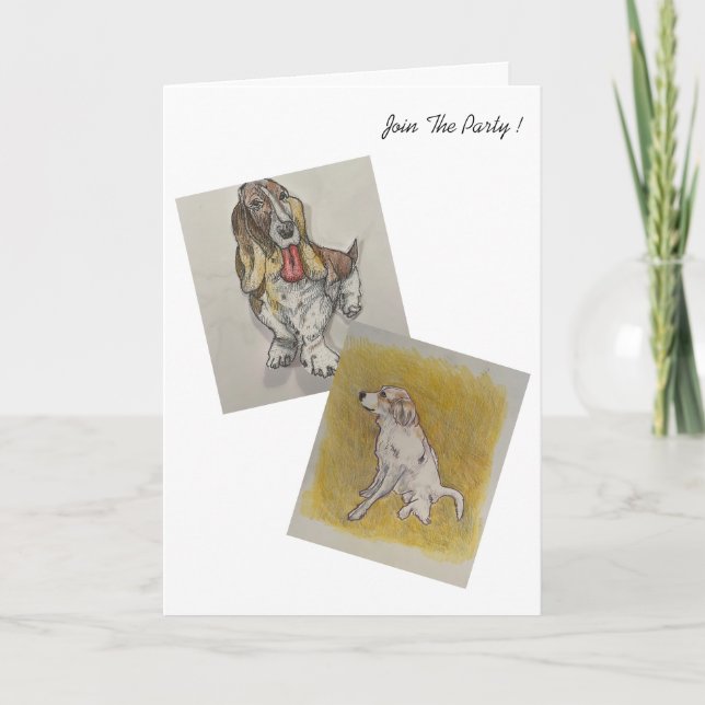 Cartão de Festa (Frente)