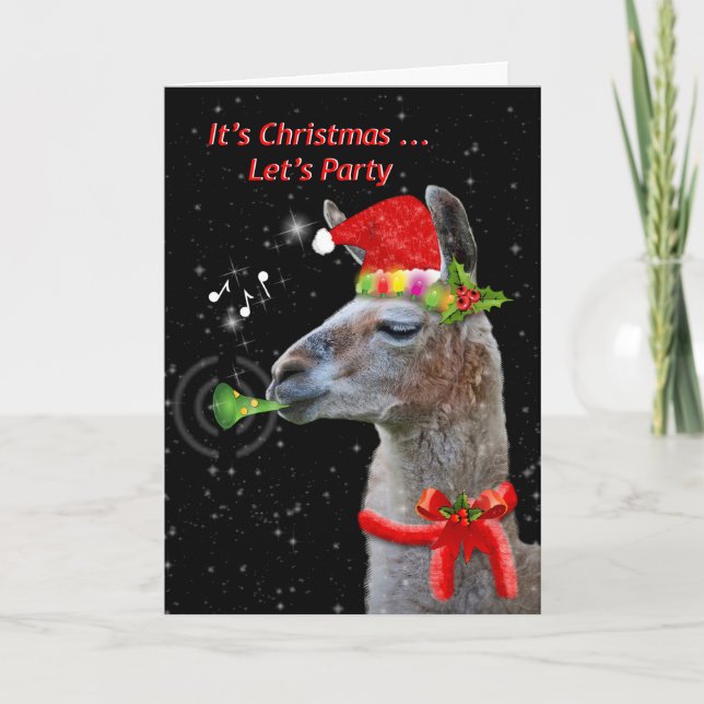 Cartão de Festa (Frente)