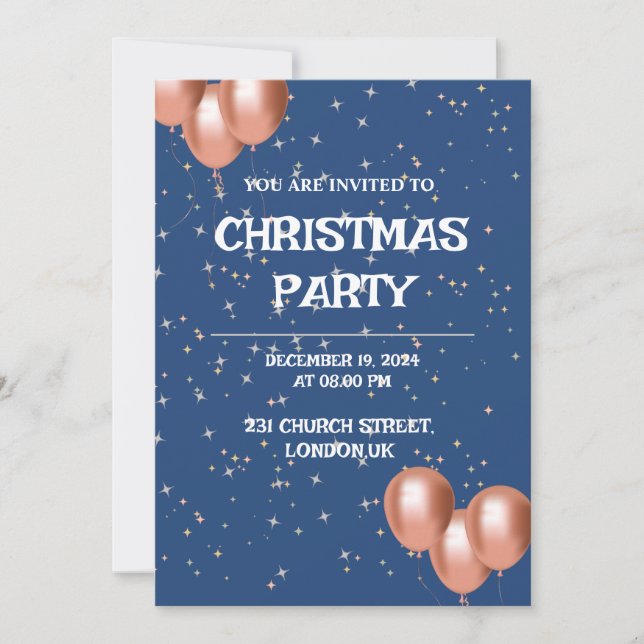 CARTÃO DE FESTA DE NATAL (Frente)