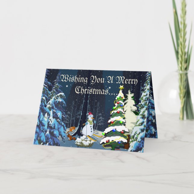 Cartão de Festividades (Frente)