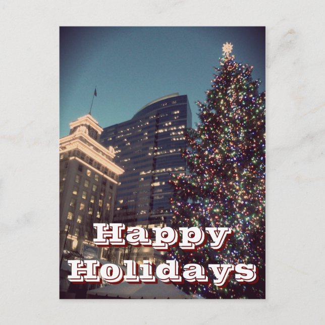 Cartão de Festividades (Frente)