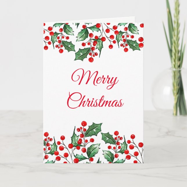 Cartão de Festividades (Frente)