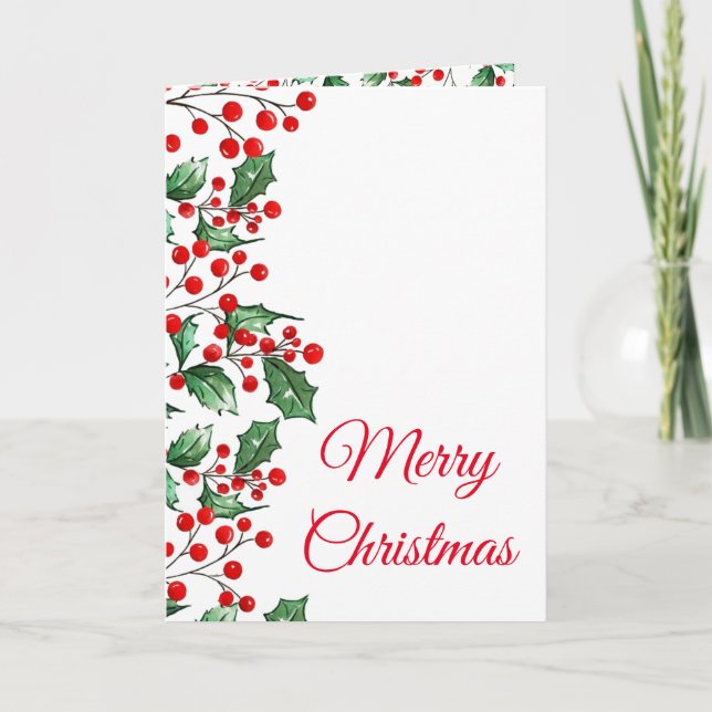 Cartão de Festividades (Frente)